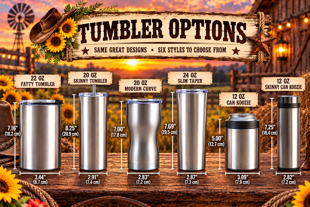 Just Being Me – Country Tumbler