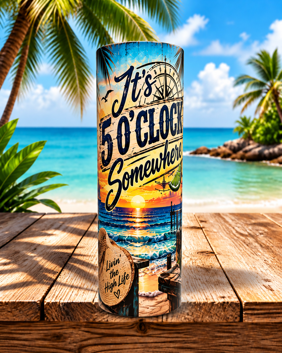 It's 5 O'Clock Somewhere Tumbler
