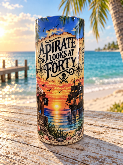 A Pirate Looks at Forty – Coastal Tumbler