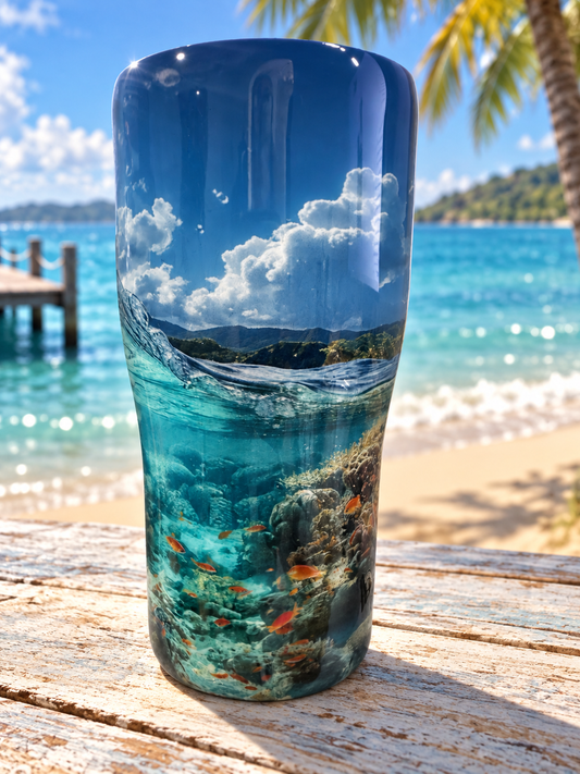 Catching Waves – Coastal Tumbler