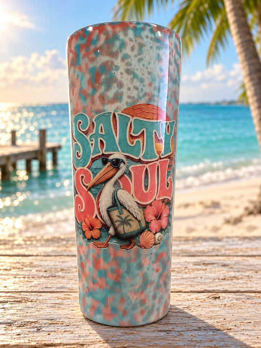 Salty Soul – Coastal Tumbler