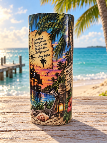 A Pirate Looks at Forty – Coastal Tumbler