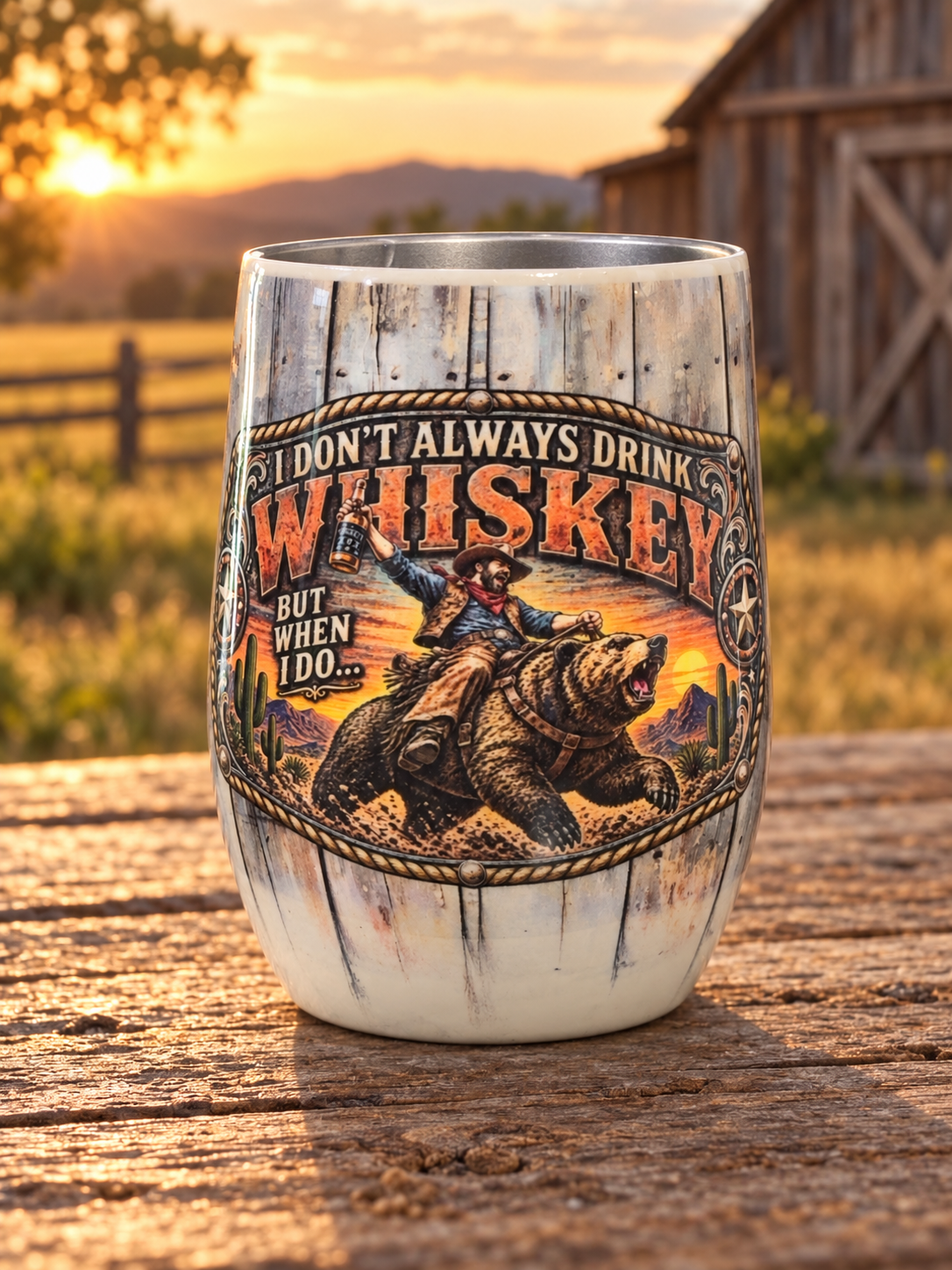 I Don't Always Drink Whiskey - Men's Country Tumbler