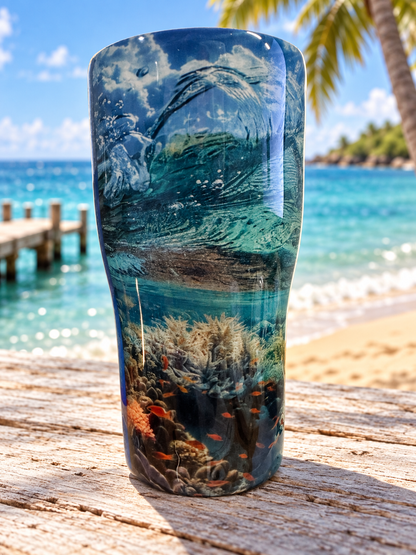 Catching Waves – Coastal Tumbler