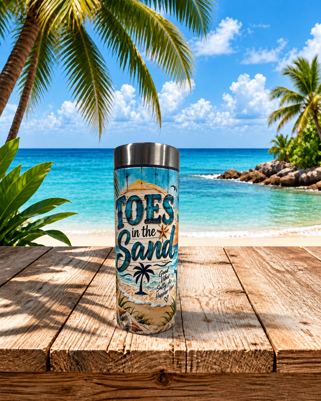 Toes in the Sand Tumbler