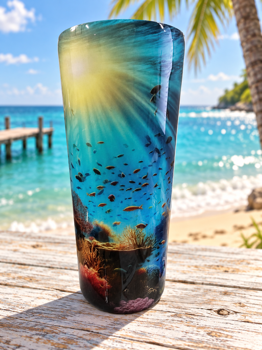 Under the Sea – Coastal Tumbler