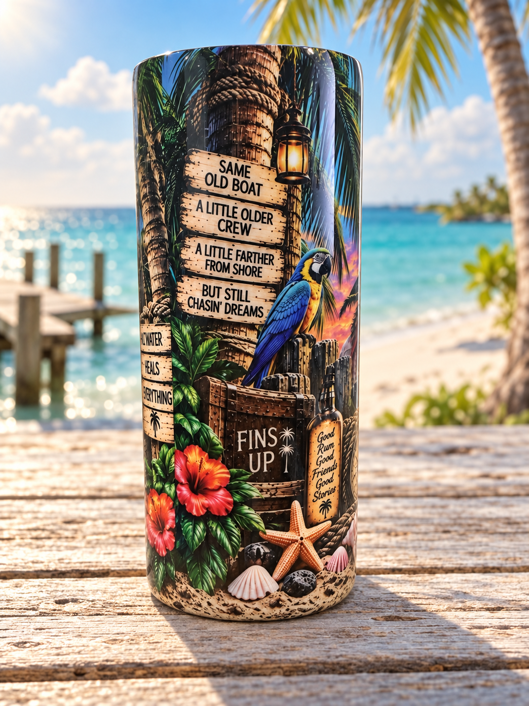 A Pirate Looks at Forty – Coastal Tumbler