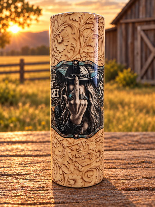 Just Being Me – Country Tumbler
