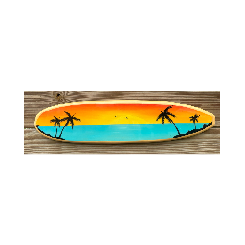 Sunset palm